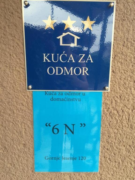Kuca Za Odmor 6N Vila Gornje Jesenje Exterior foto